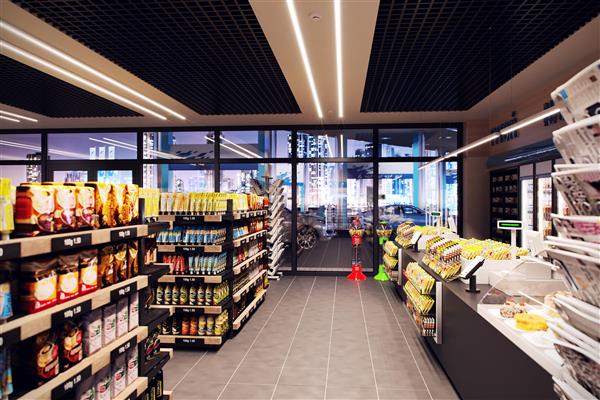 Illuminazione Led per i supermercati