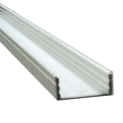 10 x 10 x 10 x 2 mm 500 mm Profilo a U in alluminio 1 dimensioni e lunghezza a scelta 