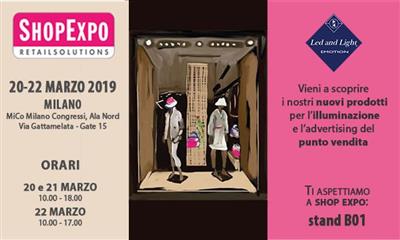 LED AND LIGHT A SHOP EXPO: NUOVE PROSPETTIVE A LED