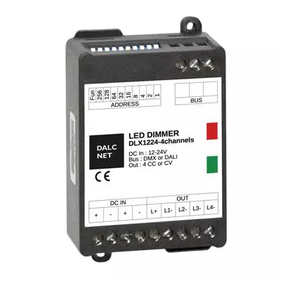 Controller DMX, 4 canali