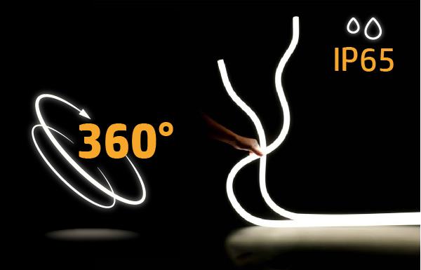 Estrema flessibilità,  anche a 360°