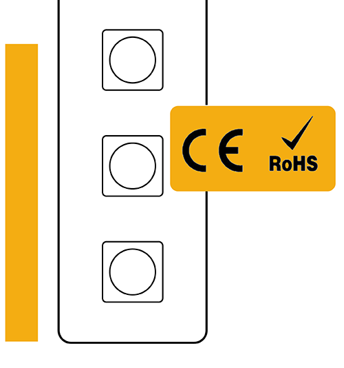 Certificazioni CE e RoHs
