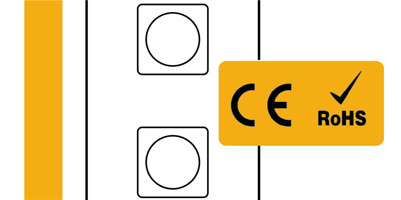 Certificazioni CE e RoHs