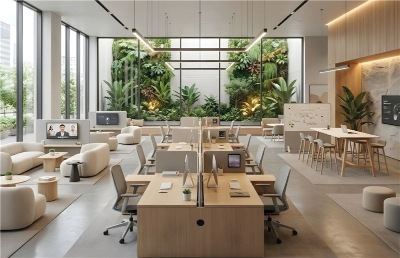 Illuminazione LED negli uffici